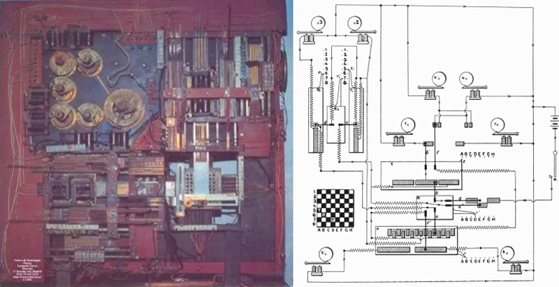 エルアヘドレシスタの内部構造と回路図